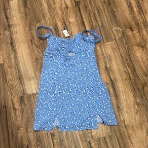 Aeropostale Blue Floral Dress